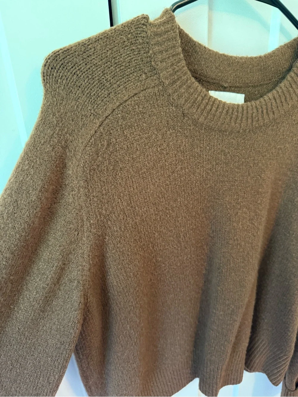 Abercrombie & Fitch Brown Madeline Crew Sweater